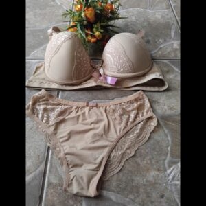 Conjunto nude plus Size