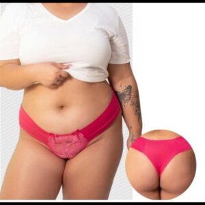 Calcinha Plus Size Flora