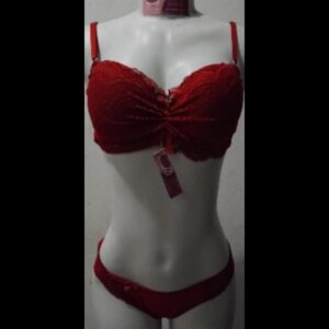 Conjunto Plume rendado